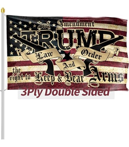 Amazon.com : 3X5 TRUMP 2024 RAMBO BAZOOKA NO MAN, NO WOMAN, NO